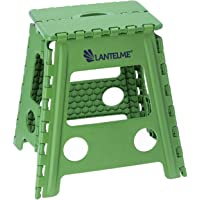 Los mejores  - Lantelme Taburete plegable taburete de plástico color verde taburete de pesca asiento de altura 40cm portátil al aire…
